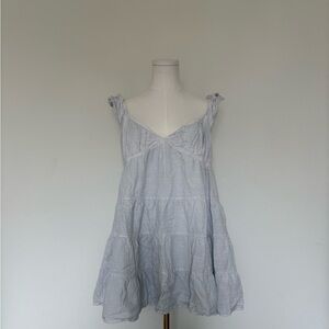Altar'd State Light Blue Mini Dress